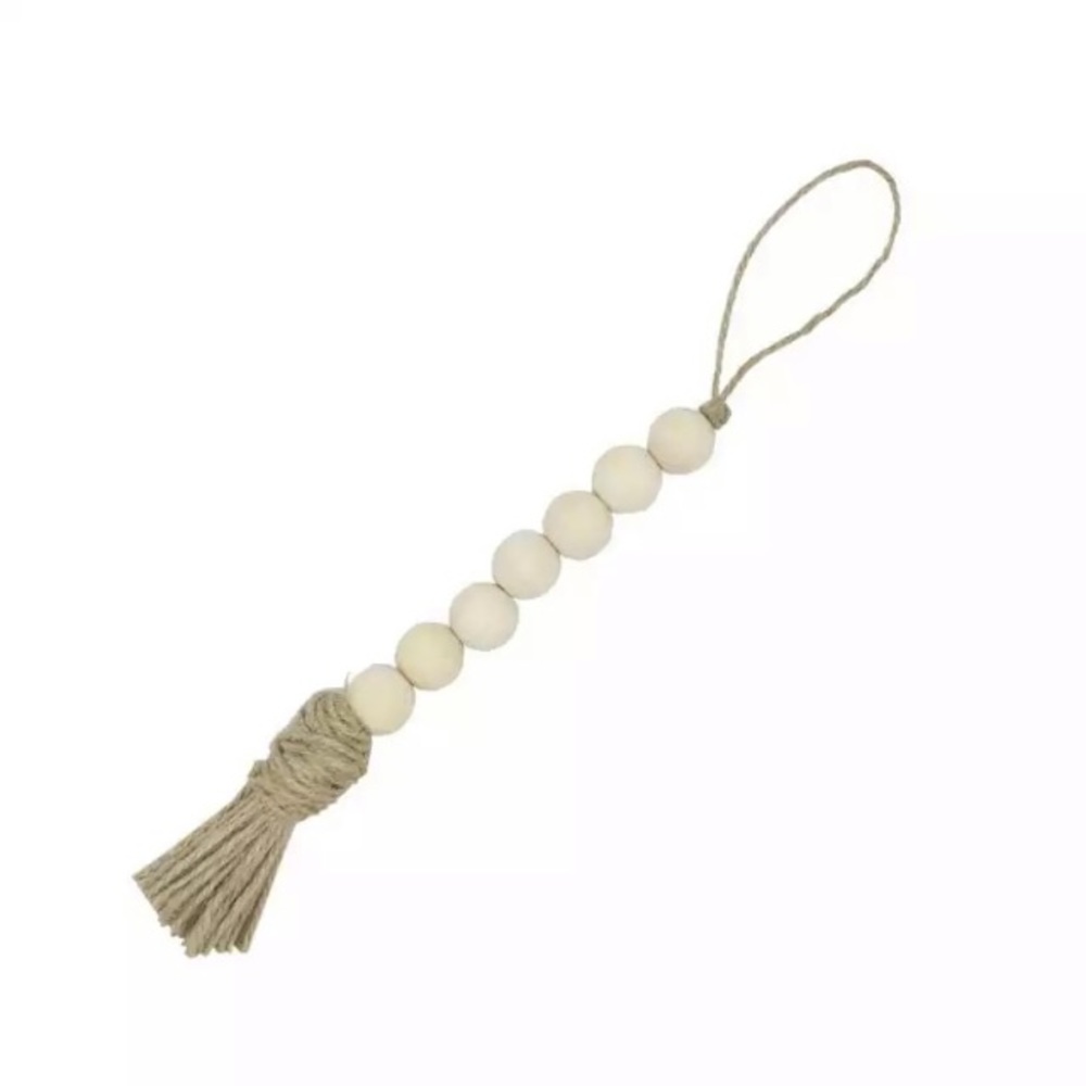 ✨1 left ✨Farmhouse style wooden garland - Picture 5 of 8